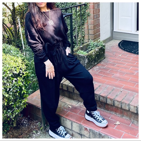 #04Chic Cotton in black Lounge Set - Picture 2 of 4